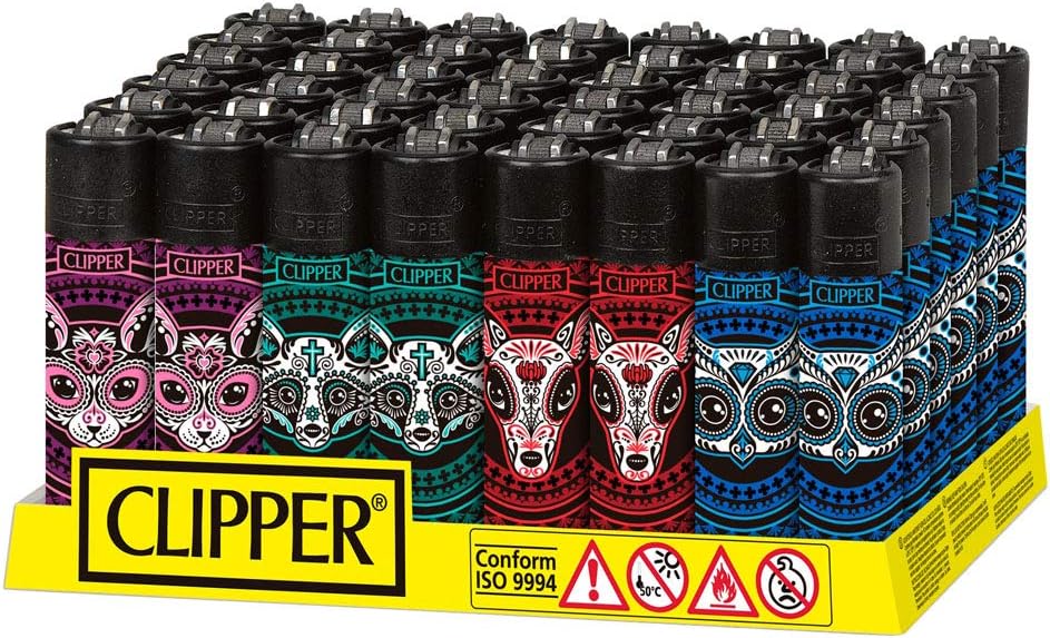 1x Mechero Clipper Muerta Animals (CP11R): Amazon.es: Hogar