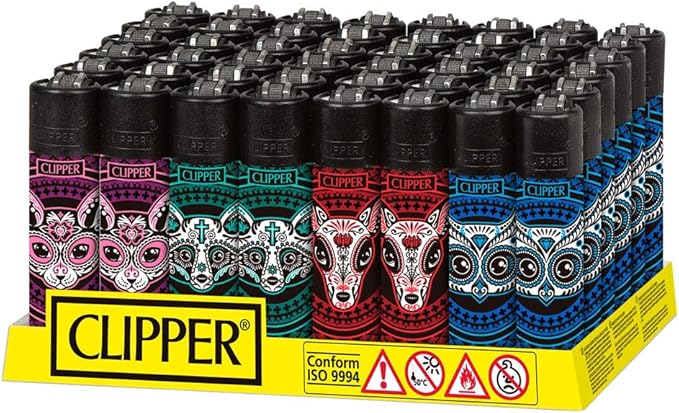 1x Mechero Clipper Muerta Animals (CP11R): Amazon.es: Hogar