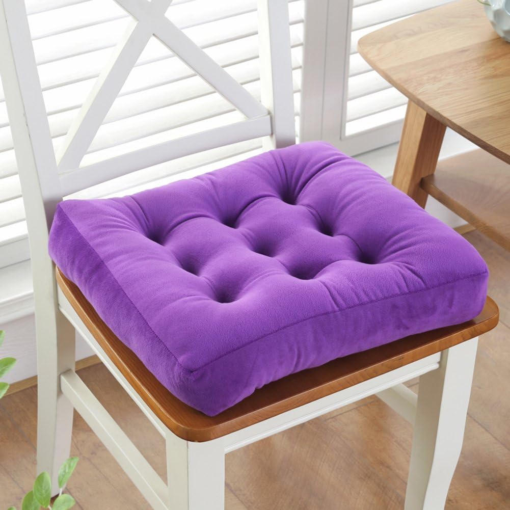100 Cotton Quilted Booster Seat Cushion Premium Comfort Soft Chair