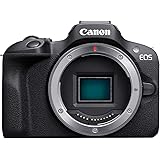 Canon EOS R100 Mirrorless Camera, RF Mount, 24.1 MP, DIGIC 8 Image Processor, Continuous Shooting, Eye Detection AF, Full HD 