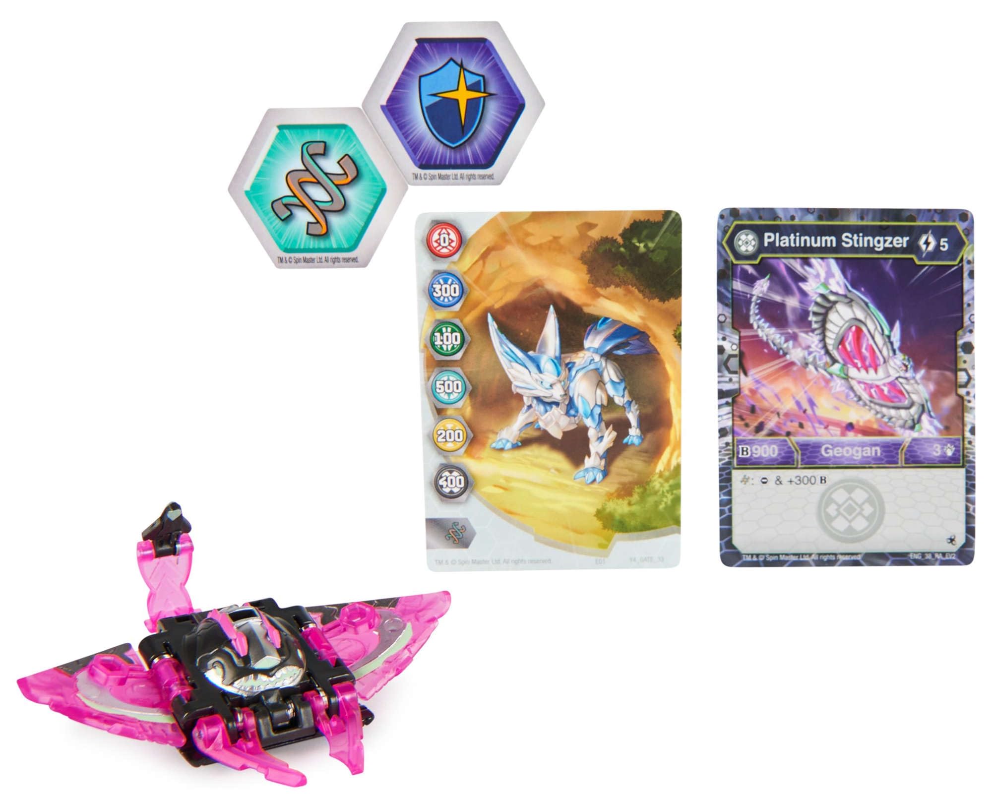 Bakugan Evolutions 2022 Platinum Series Die-cast Elemental Rare Darkus