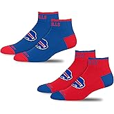 For Bare Feet NFL Unisex Kids Front and Center 2 Pack Team Colors