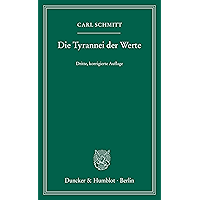 Die Tyrannei der Werte. (German Edition) book cover Die Tyrannei der Werte. (German Edition) book cover