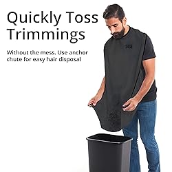 BEARD KING Beard Bib Apron - Shaving Set for Dad