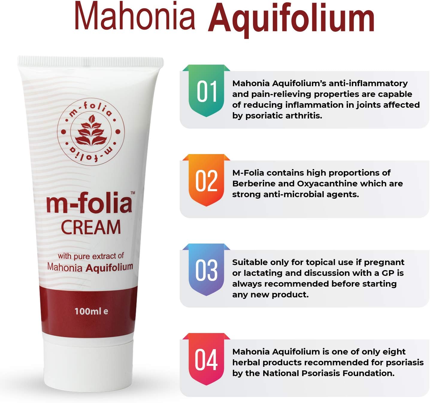 M-FOLIA Psoriasis Cream Multipack (3 x 100ml). A Rich - Image 5