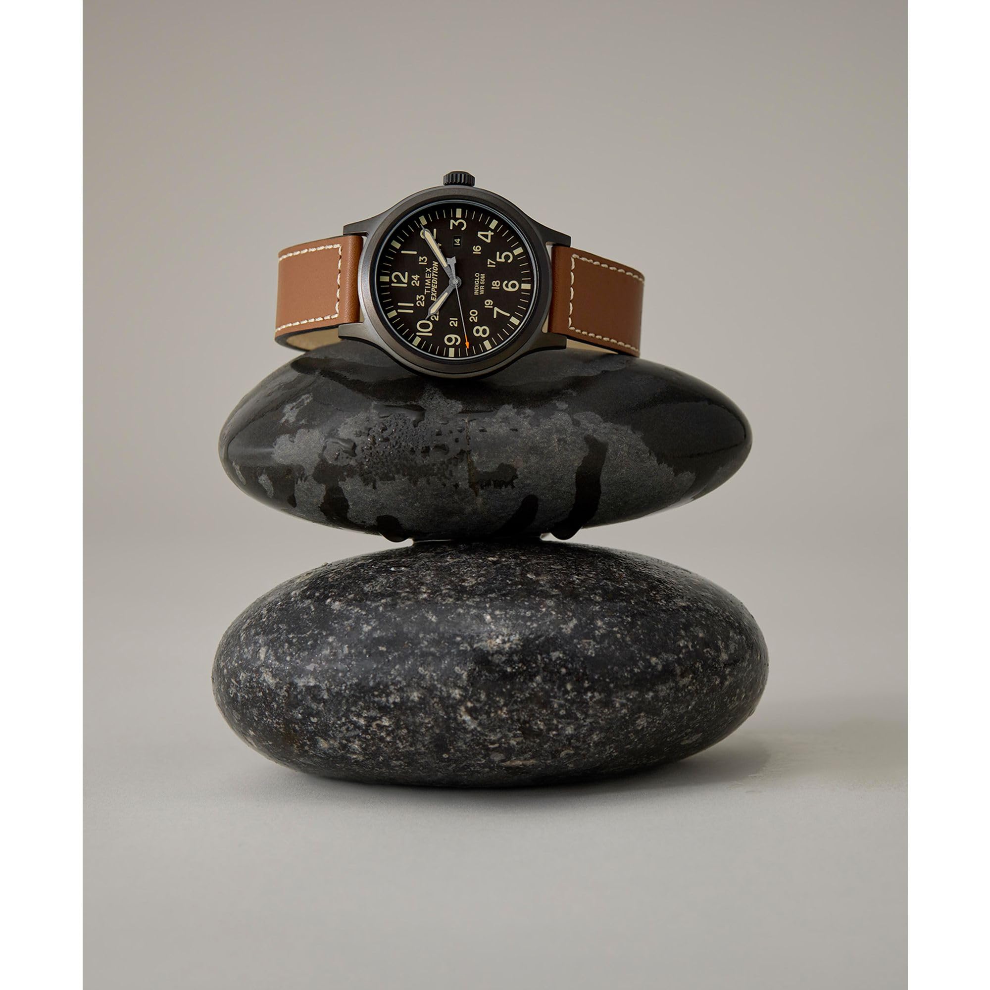 Timex Expedition Scout 40mm Men’s Analog Watch | Luminous Hands | Durable Comfortable Adjustable Strap | 24 Hour Time | Rugged Outdoor Watch | 50M Water Resistance