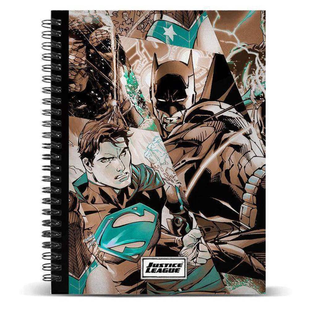 Liga de la Justicia Justice League – passbook and Notebooks, Multi-Colour (Karactermania km-37877)