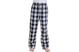 HiddenValor Boys Long Pajama Pants Lightweight Woven Cotton Bottom Lounge Pants with Pockets