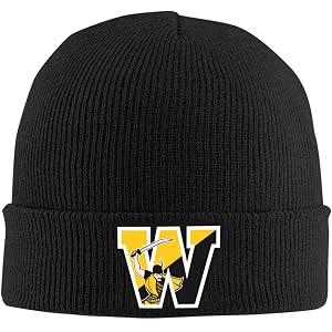 Orldit College of A Wooster Logo Beanie Hat for Men and Women Winter Warm Hats Knit Slouchy Thick Skull Cap