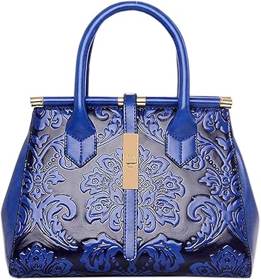 ladies blue handbags