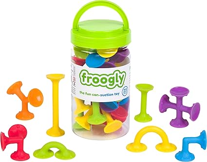 25 Piece Suction Toy Construction Set 
