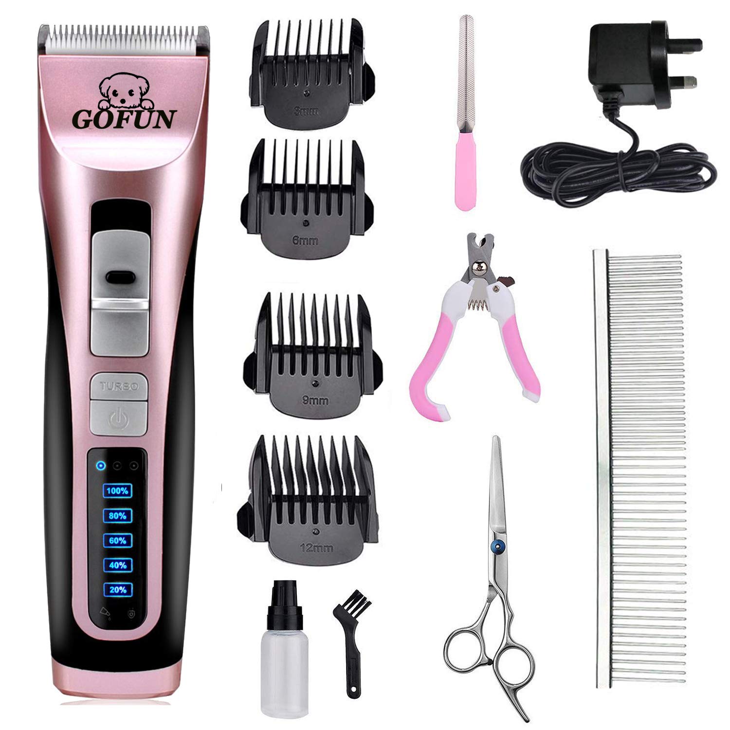 low noise dog clippers uk