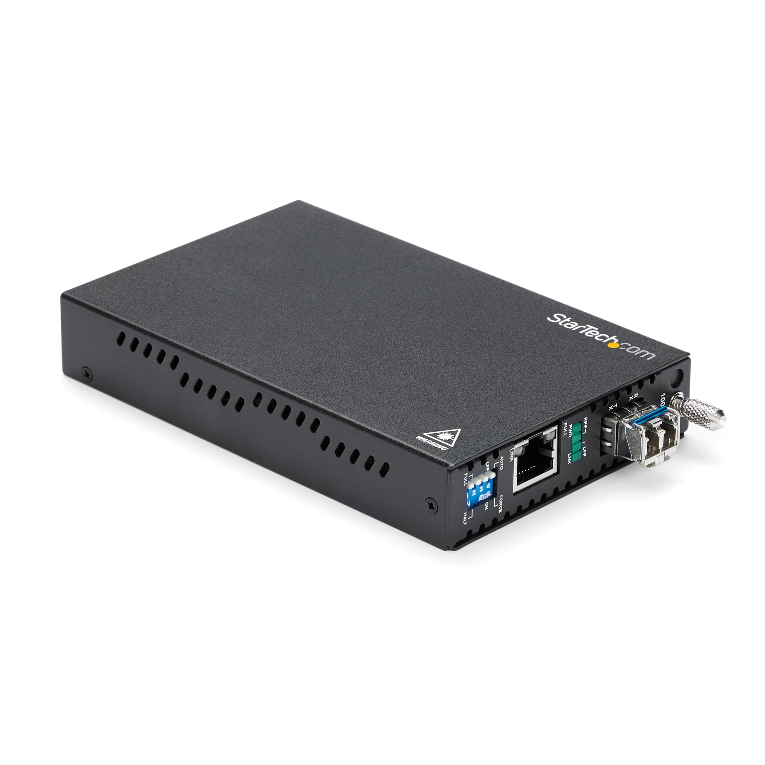 StarTech.com Singlemode (SM) LC Fiber Media Converter for 1Gbe Network - 20km - Gigabit Ethernet - 1310nm - with SFP Transceiver (ET91000SM20)