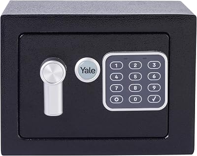Yale Electronic Safe Mini Black YSV/170/DB2 Standard Security