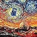 Doctor Who Art - Starry Night Tardis print van Gogh Never Saw Gallifrey by Aja 8x8, 10x10, 12x12, 20x20, and 24x24 inches choose