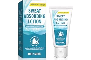 NUTRAVITA Face Antiperspirant & Sweat Blocker for Sensitive Skin Long-Lasting Sweat Control Maximum Strength Sweat Absorbing Lotion(2.12Oz)