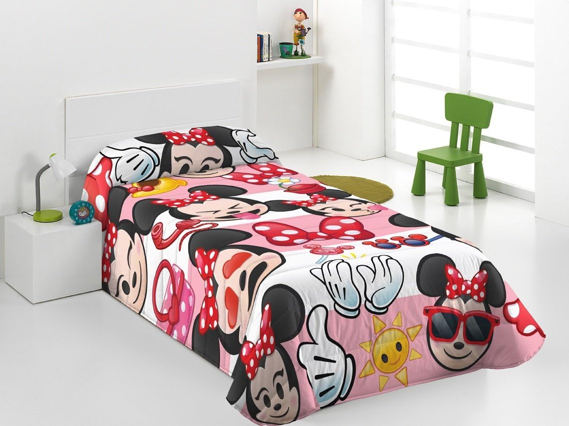 Disney Emoji Winter Quilt Minnie Emoji 280 Grams 180 x 260 cm