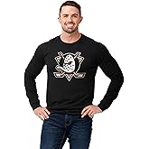 FOCO NHL Mens NHL Primary Team Logo Black Long Sleeve T-Shirt