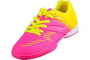 Vizari LIGA Indoor Soccer Shoes - Strong and Durable Kids and Youth Indoor Soccer Shoes With Anti-Stretch Lining - Non-Markin