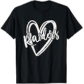 Mountain Raiders Heart Name Vintage Retro Men Women Girl Kid T-Shirt