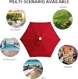 maxant Replacement Parasol Canopy 3m 8-Rib Garden Umbrella Cover view 7