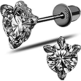 Moissanite Stud Earrings,Dragon Claws Earrings, D Color Round Cut VVS1 Diamond 925 Sterling Silver Plated Earrings,luxury gift