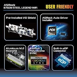 ASRock B760M Steel Legend WiFi Motherboard