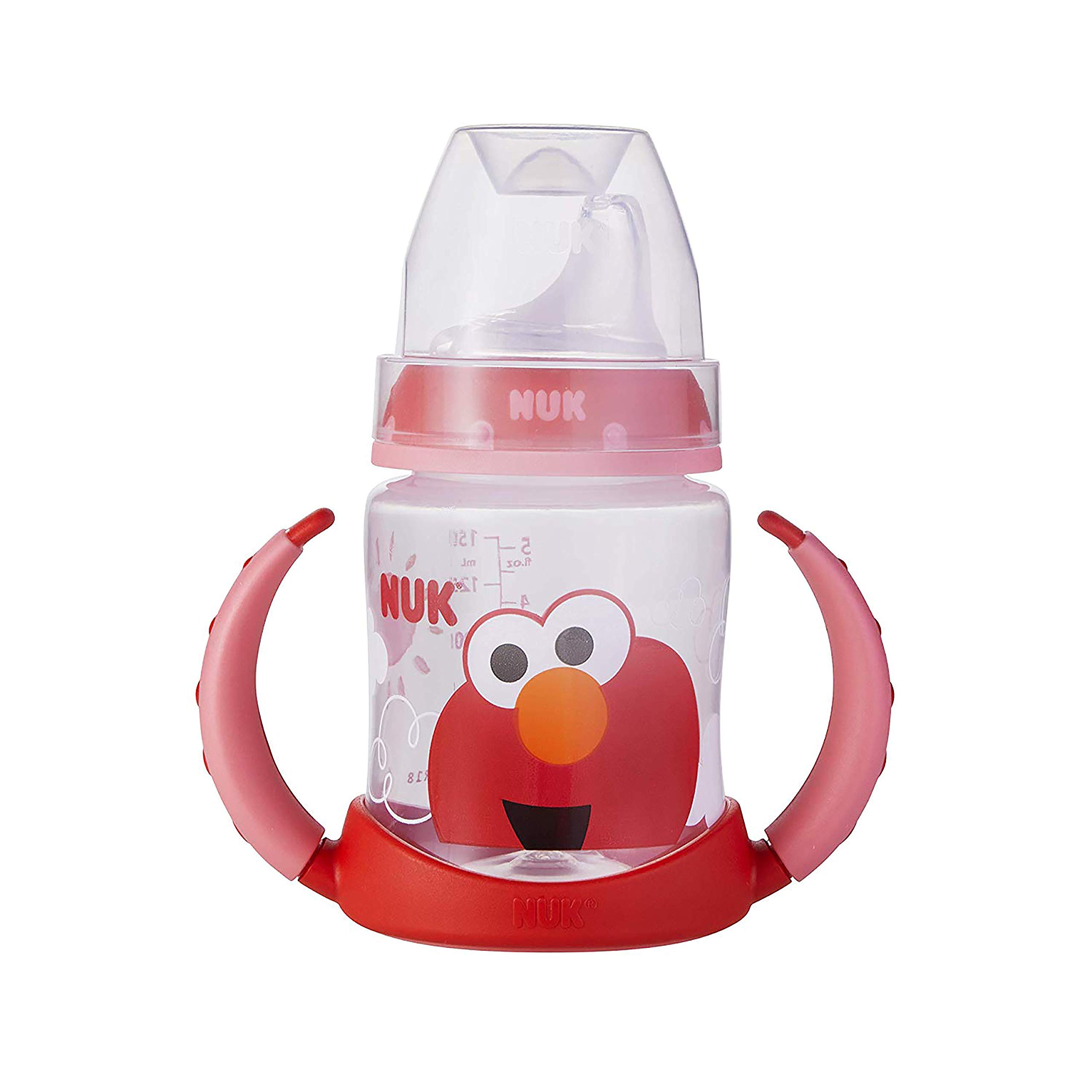 NUK Sesame Street Silicone Learner Cup, 5 Ounce Elmo (Pack of 1)