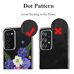 Unov Case Compatible with Galaxy A03s Clear with