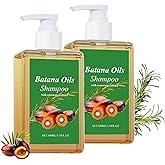 ekxzvg Batana Oil Shampoo, Batana Oil Shampoo with Rosemary Extract, Deep Nourishment, Repair, and Growth, Promotes Healthy Hair，Suitable for Men & Women (100ML-2PCS)
