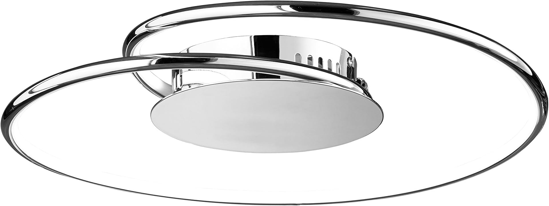 Wofi A Ceiling Light, Metal, Integrated, Chrome, Integriert 16W