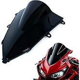 PSLER Motorcycle Windshield for CBR 650R 2019-2026 | Double Bubble Racing Windscreen ,Air Deflector,for CBR 650R 2019 2020 2021 2022 2023 2024 2025 2026