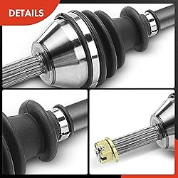 A-Premium Pair (2) Front CV Axle Drive Shaft