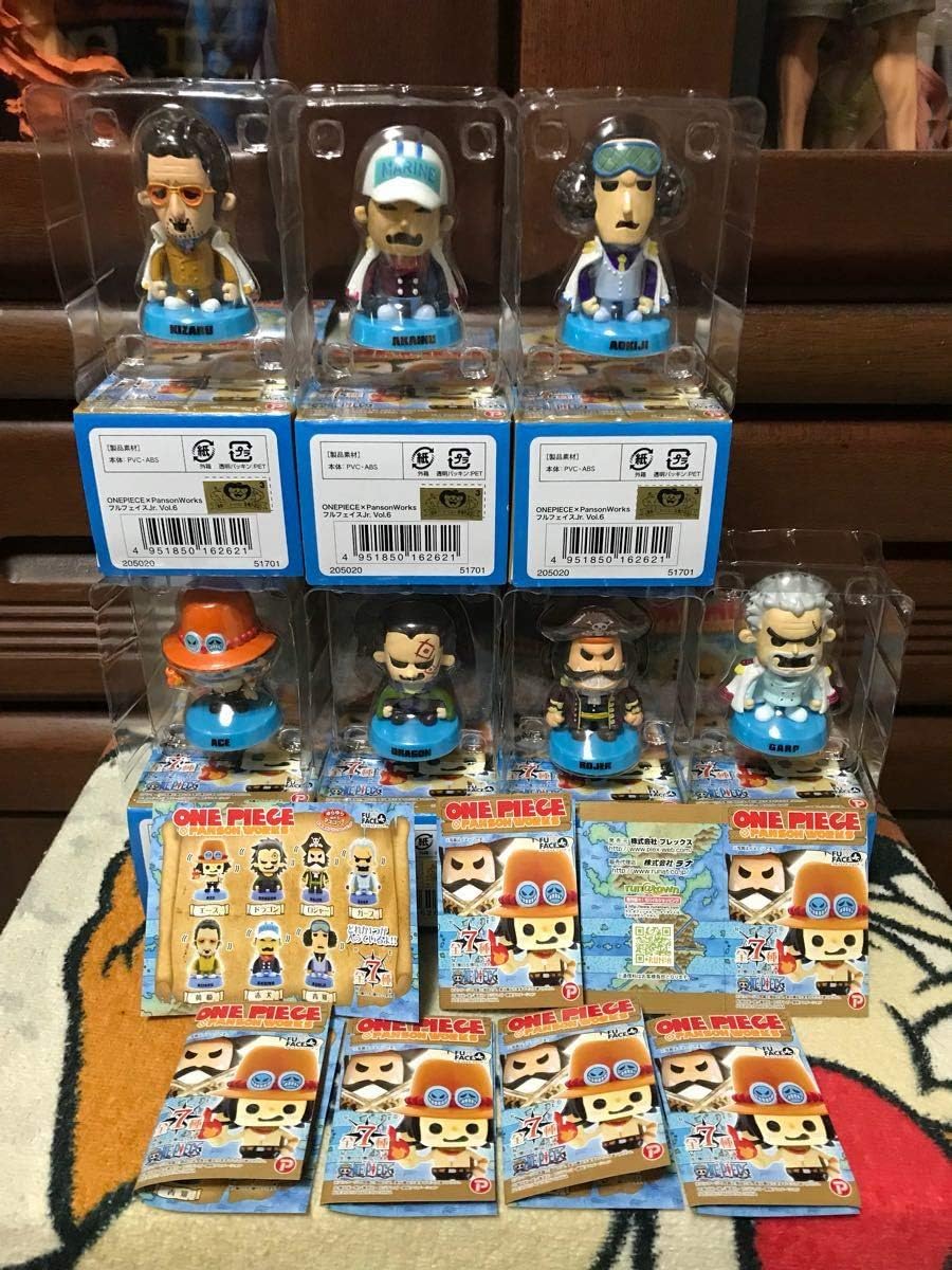 Amazon ワンピース パンソンワークス フルフェイスjr Vol 6 全7種 フルコンプ セット 303 フィギュア ドール 通販