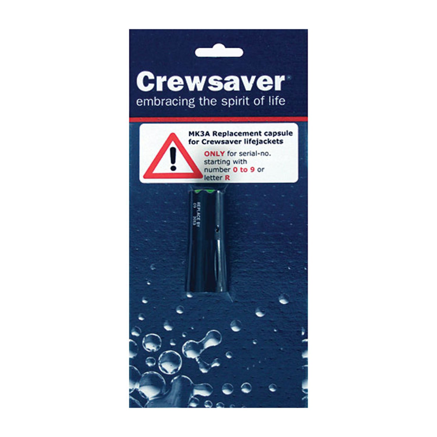 CrewsaverMK5i Replacement Capsule Blue