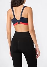 Champion Active D+ Shock Absorber Sports Bra Maximum Support Dark Blue Red view 4