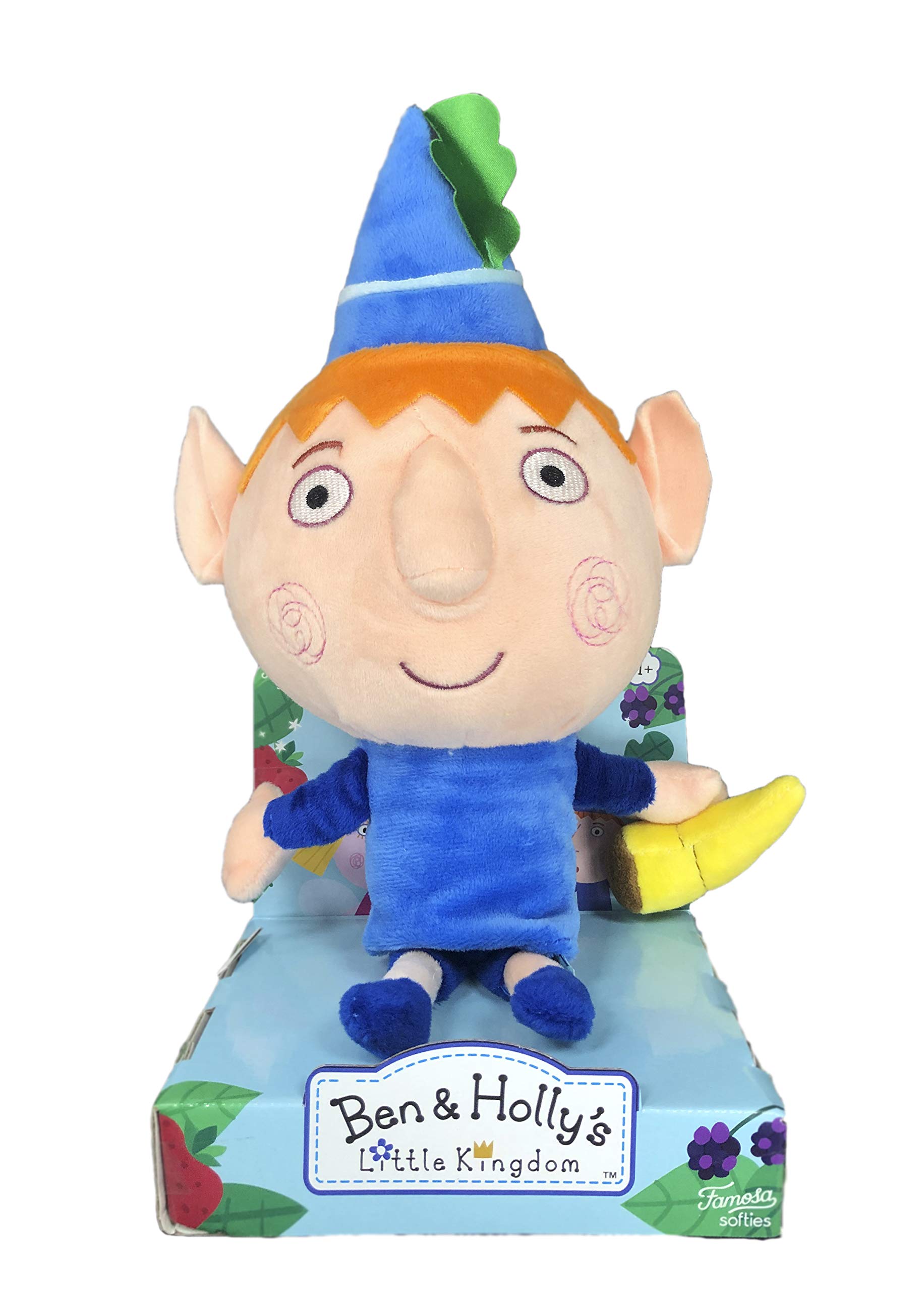 Ben & Holly's Little Kingdom - Plush toy Super soft quality (9'84"/25cm, Ben)