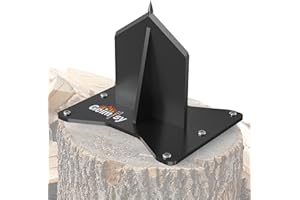 Geimrsy Upgraded Heavy-Duty Firewood Kindling Splitter for Wood - Manual Log Splitter with High Strength Steel, Wood Splitter Wedge. Perfect for Wood Stove, Fireplace, and Fire Pit Kindling