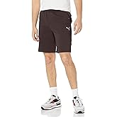 PUMA Mens BMW M Motorsport Essentials Fleece Shorts Casual Bottoms Casual Drawstring - Blue