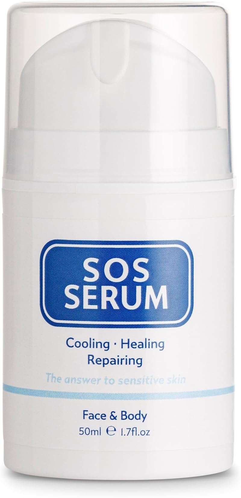 SOS SERUM Face Body Healer 50ml Sensitive Skin Itching Eczema Psoriasis Bites