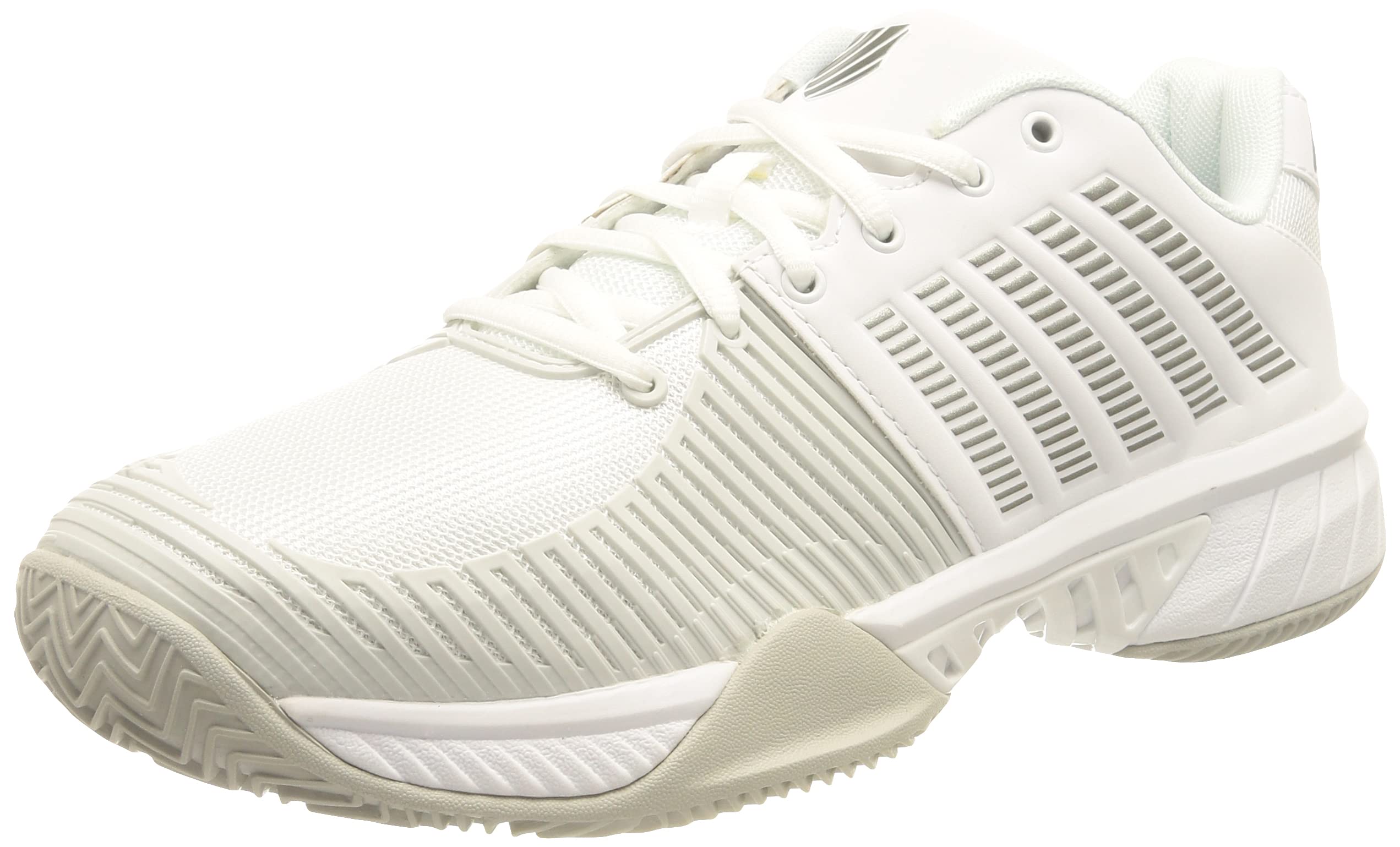 K-Swiss Women's Express Light 2 Sports Shoe, White Gull Grey, 7 UK