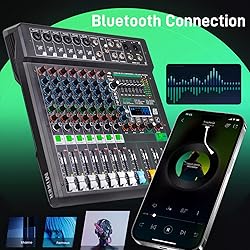 12-Channel Audio Mixer with 99 Sound Effects for