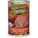 Muir Glen Organic Diced Tomatoes, Fire Roasted, 14.5 oz, 12 Pack
