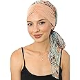 CAPLORD Head Scarf for Women Skull Cap Chemo Patients Headwear Cancer Hair Loss Scarf Headwrap Cover Hat Turban Covering Wrap