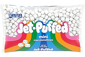 KINGSOFBEATS Kraft Jet-Puffed Marshmallows Miniature, 10 Oz