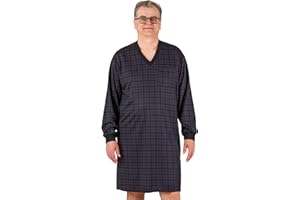 Ovidis Adaptive Nightshirt Pajama Elderly Disabled Men - Billy