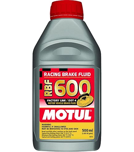 Amazon.com: Motul RBF 660 - Racing DOT 4 Brake Fluid 500ml (Pack