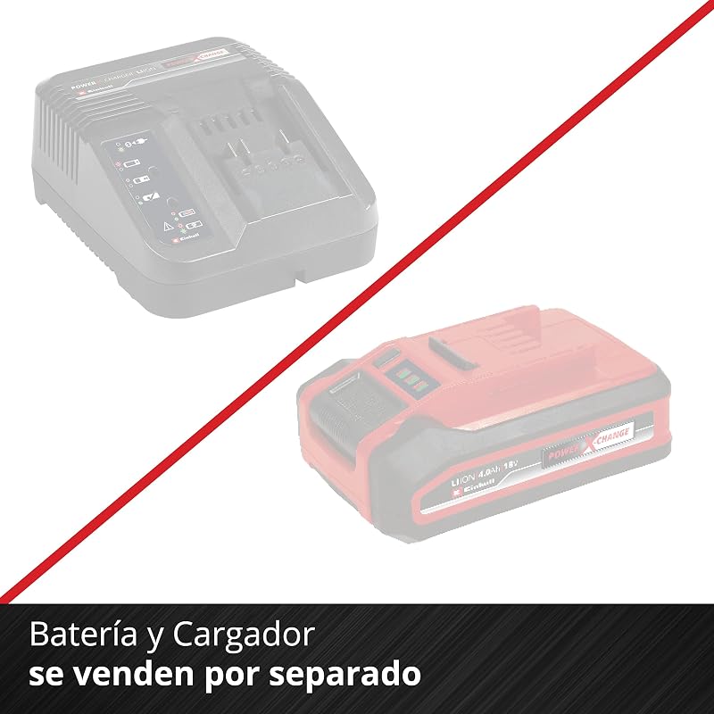 Compressor sem fio TE-AC 18/75 Li OF-Solo Power X-Change (18 V, máx. 8 bar, tanque de 5 l, potência de sucção de 75 l/min, 2 manômetros, isento de óleo, sem bateria)