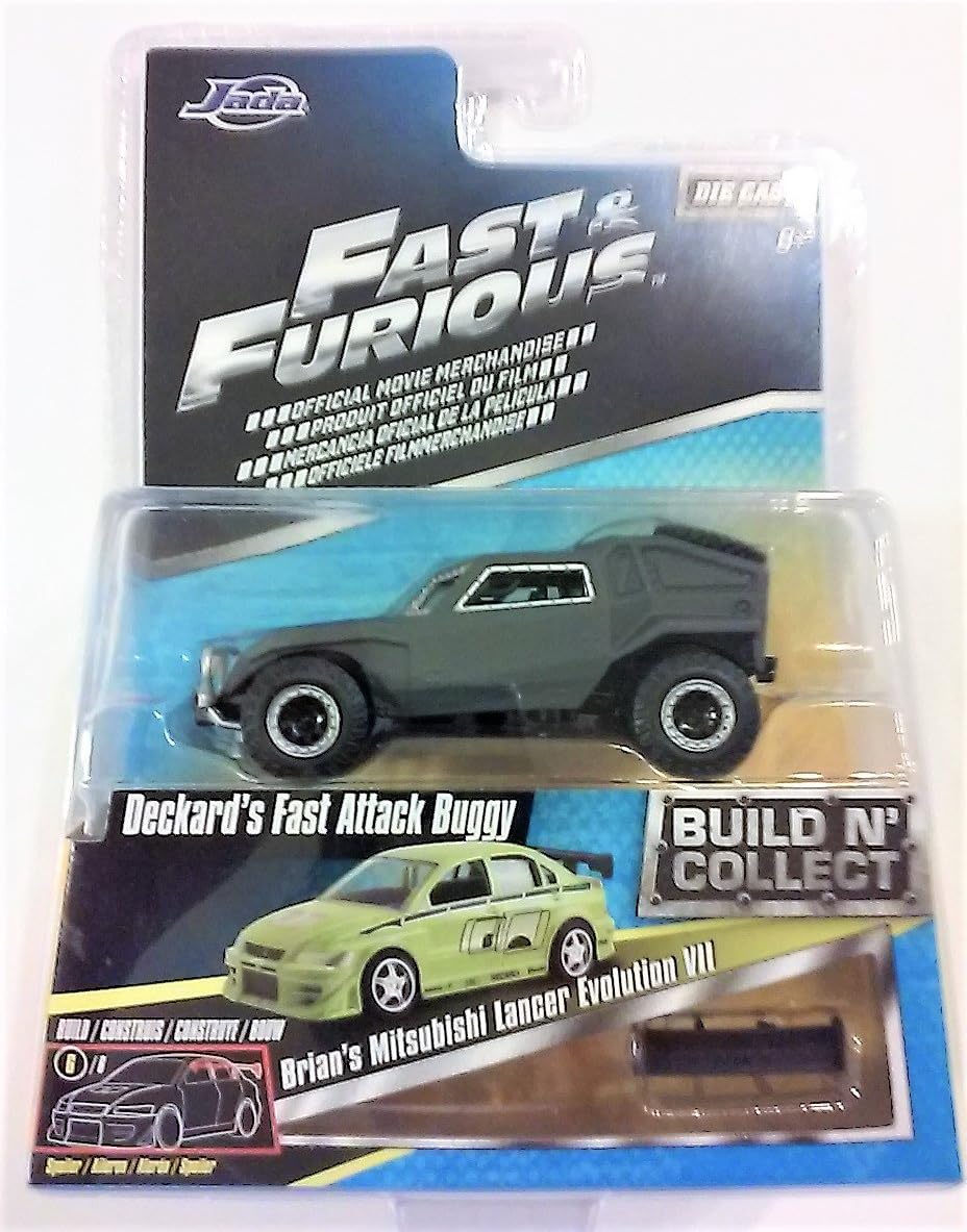 Fast & Furious Build N Collect Wave 3 Deckard's Fast Attack Buggy Die cast scale 1:55 by Jada