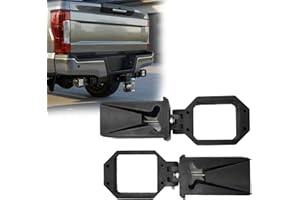 Recessed Drawbar Lighting Kit,for Ford F250 F350 F450 Super Duty (2017-2022) Flush Mount Hitch Bar Lighting Mounting Plate fo